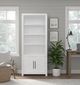 Legends Home Haven White 78" Bookcase-1