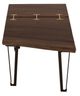 International Furniture Direct Walnut Brown End Table-2