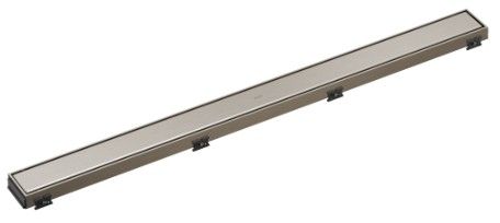 Brizo Brilliance® Luxe Nickel® 36" Reversible Linear Shower Drain-0