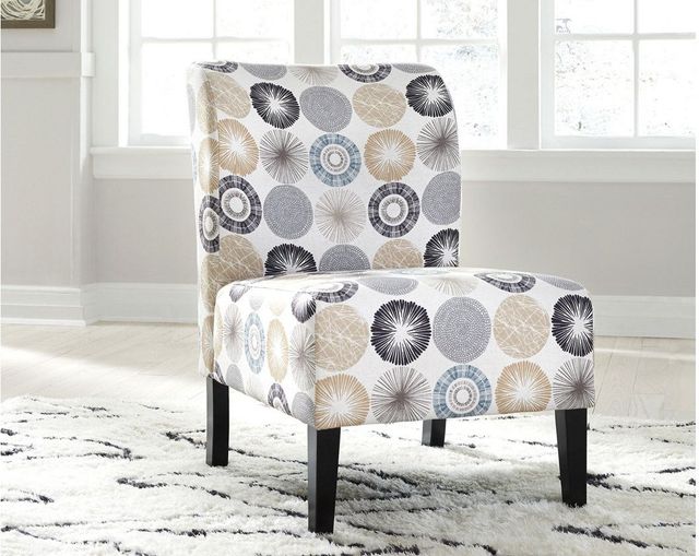 Signature Design by Ashley® Triptis Gray/Tan Accent Chair-1