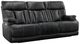 Flexsteel® Clive Black Power Reclining Sofa with Power Headrests and Lumbar-0
