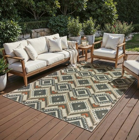 Oriental Weavers™ Latitude 5'x7' Style 2 Area Rug-1