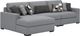 Benchcraft® Bealton 3-Piece Salt and Pepper Left-Arm Facing Sectional and Chaise-0