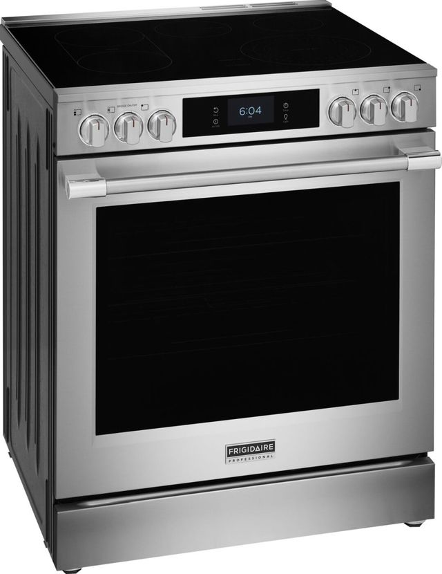 Frigidaire® Professional® 30" Stainless Steel Freestanding Electric Range with Stone-Baked Pizza Mode-2