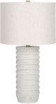Monarch Specialties Inc. 28"H Cream Resin Table Lamp-0