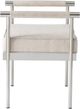 TOV Furniture Diva Cream Velvet Bench-2