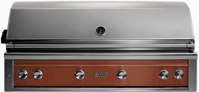 LYNX® Professional 4-Burner Sierra Built-In Natural Gas Grill with Rotisserie-0