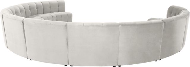 Meridian Furniture Limitless 11-Piece Cream Velvet Modular Sectional-2