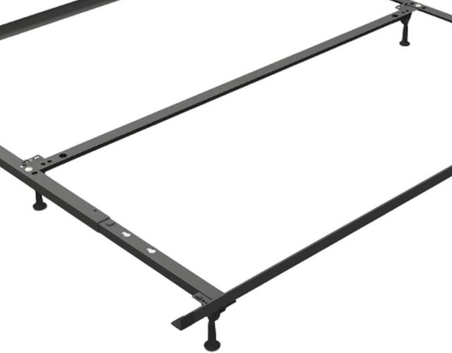 Rize Home Deluxe Queen/King/California King Double Center Support Bed Frame with Glides and 6 Legs-1