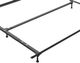 Rize Home Deluxe Queen/King/California King Double Center Support Bed Frame with Glides and 6 Legs-1