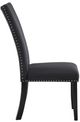 Global Furniture USA D03 2-Piece Black Dining Chair Set-2