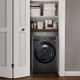 LG 5.0 Cu. Ft. Black Steel Washer Dryer Combo-1