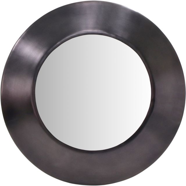 Meridian Furniture Sphere Antique Black Mirror-1