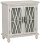 Powell® Slade Creamy White 2-Door Cabinet-0