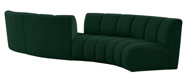 Meridian Furniture Infinity 4-Piece Green Modular Sectional Set-1