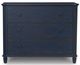 Bassett® Furniture Trafford Adriatic Blue Accent Chest-1