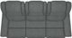 La-Z-Boy® Murray Midnight Power Reclining Sofa with Headrest-2