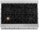 ZLINE 36" Satin Stainless Steel Gas Rangetop-2
