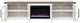 Legends Home Providence Brown/White 96" Fireplace Console-3