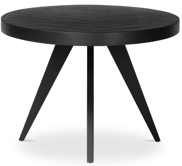 Moe's Home Collection Parq Black Oval Dining Table-2