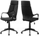 Monarch Specialties Inc. Black Fabric High Back Executive Chair-2