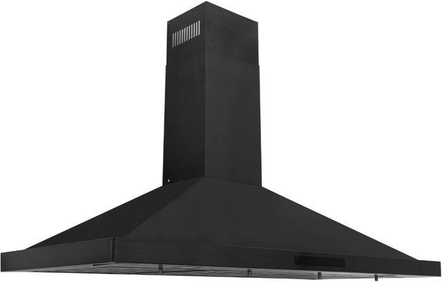 ZLINE 48" Black Stainless Steel Wall Mount Range Hood-3