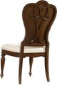 Hooker® Furniture Leesburg Alabaster/Mahogany Upholstered Dining Side Chair-2