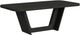 Elements International Ridgemont Black 5pc Dining Group Plus 2 FREE Side Chairs-2
