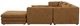Moe's Home Collection Lowtide Dream 5-Piece Amber Glow Modular Sectional and Ottoman-2
