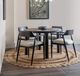 Modus Furniture Amaroo Honey Date Upholstered Dining Arm Chair-1