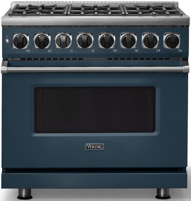 Viking® 7 Series 36" Squall Pro Style Dual Fuel Range-0