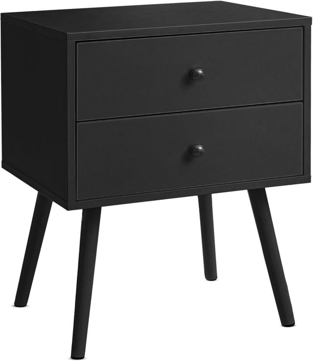 Monarch Specialties Inc. Black End Table -0