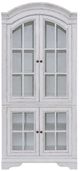 Liberty Furniture Magnolia Manor Antique White Display Cabinet-2