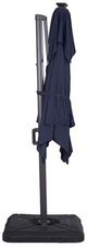 Furniture of America® Xico Blue Aluminum/Fabric Outdoor Patio Umbrella and Base-3