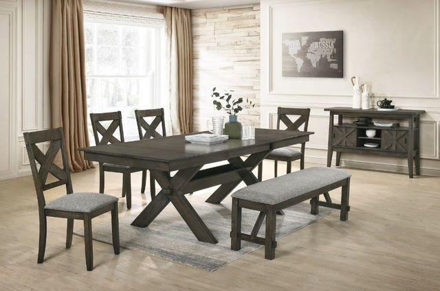 New Classic® Home Furnishings Gulliver Rustic Brown Server-1