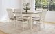 A-America® Beacon 5-Piece Peppercorn/Smoky White Dining Set-1