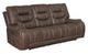 Canyon Walnut Power Reclining Sofa with Power Headrest-0
