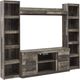 Signature Design by Ashley® Derekson 4-Piece Multi Gray Entertainment Center-0