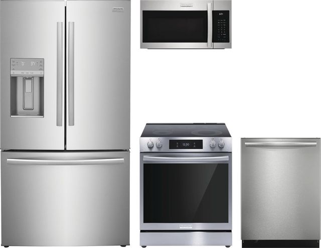 Frigidaire Gallery® 4 Piece Stainless Steel Electric Kitchen Package-0
