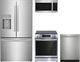 Frigidaire Gallery® 4 Piece Stainless Steel Electric Kitchen Package-0