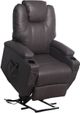 Titus Furniture Soft Chocolate Power Recliner Lift Chair-2