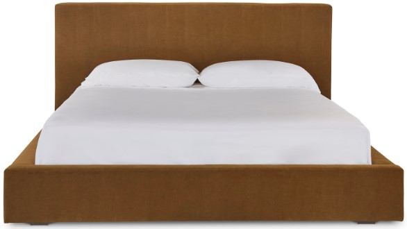 Bassett Furniture Eden Upholstered Platform Bed - Thumbnail 2