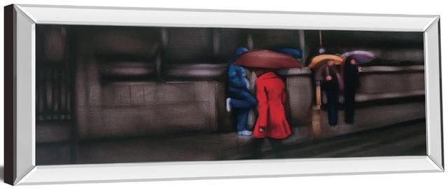 Classy Living Xavier Visa Down on the Street 18"W Wall Art-3