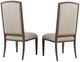 Hooker® Furniture Rhapsody Aurora Ecru/Walnut 22" Upholstered Dining Side Chair-2