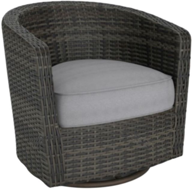 Signature Design by Ashley® Coulee Mills Gray Fabric Seat Outdoor Cushion-1