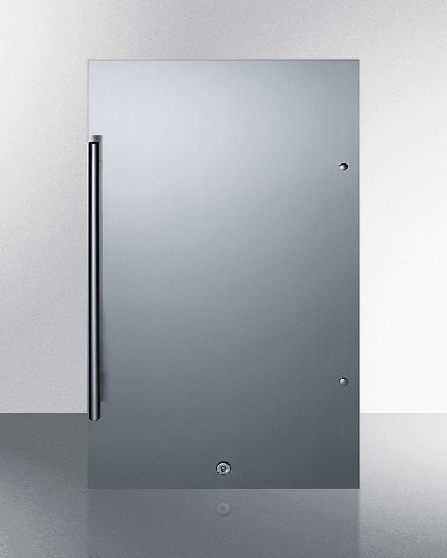 Summit® 3.1 Cu. Ft. Stainless Steel Under the Counter Refrigerator-0