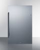 Summit® 3.1 Cu. Ft. Stainless Steel Under the Counter Refrigerator-0
