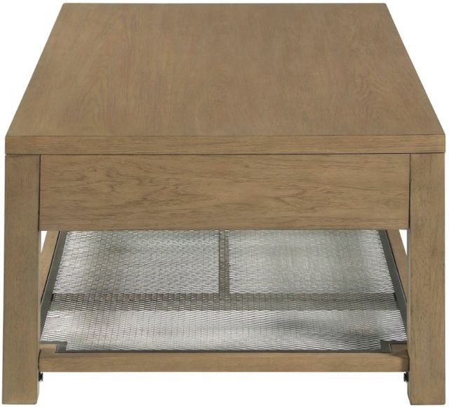 Hammary® Maya Natural Pecan Rectangular Coffee Table-3