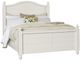 LM Co Home by Vaughan-Bassett Scotsman Cream California King Post Arched Bed with Post Plank Footboard-0