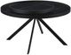 Coaster® Briggs Marble Printed Glass Top Coffee Table with Black Base-3